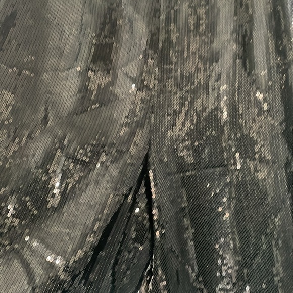 Neimen Marcus sequin wide leg pants - Picture 4 of 8